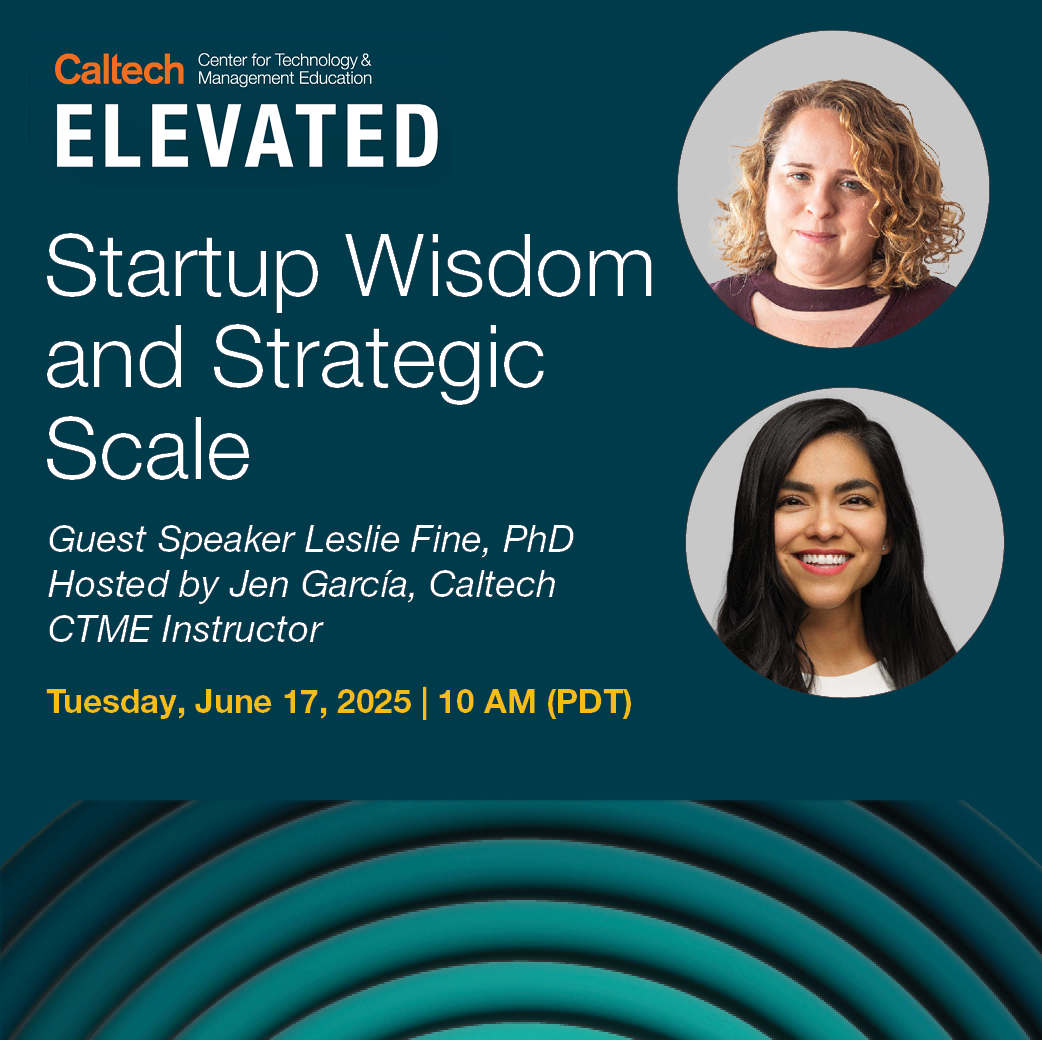 Caltech CTME ELEVATED Podcast